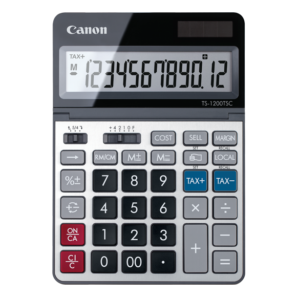 Canon TS1200TSC Tischrechner silberschwarz