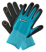 GARDENA Gartenhandschuhe 42% Polyester, 55% Nitril, 3% Elasthan, Nitrilbeschichtung der HandflÃ¤chen blau GrÃ¶Ãe 10, 1 Paar