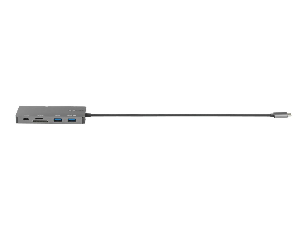 STARTECH.COM USB-C Multiport Adapter USB C auf HDMI 4K 30Hz/VGA Reiseadapter/Docking station USB 3.0 Hub 100W PD SD/Micro SD GbE STARTECH.COM USB-C Multiport Adapter USB C auf HDMI 4K 30Hz/VGA Reiseadapter/Docking station USB 3.0 Hub 100W PD SD/Micro SD GbE