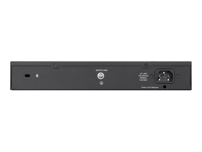 D-LINK DGS-1100-24PV2/E 24-Port Layer2 PoE Gigabit Smart Switch 24x 10/100/1000Mbit/s davon 12x PoE 802.3af/802.3at