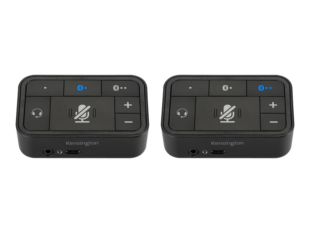 Kensington Universeller 3-in-1 Pro Audio Switch  USB-C 3.0/3,5mm/Bluetooth Audio-Switch fuer Headset