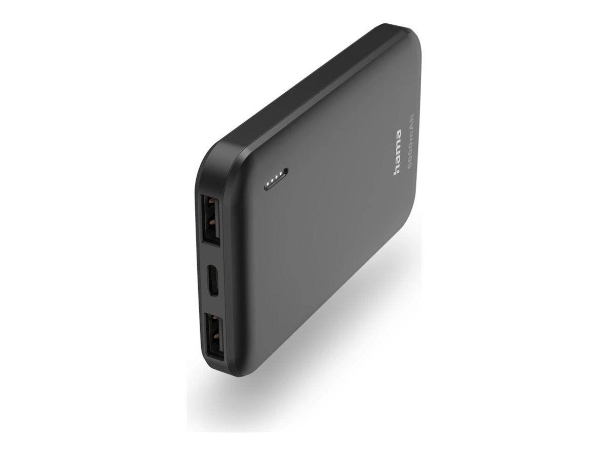 hama Pocket 5 Powerbank 5000 mAh anthrazit