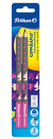 Pelikan Combino Schreiblern- Bleistifte B pink mit Tiermotiv, 2 St.