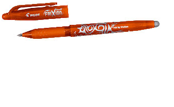 PILOT FRIXION ball Tintenroller 0,35 mm, Schreibfarbe: orange, 1 St. PILOT FRIXION ball Tintenroller 0,35 mm, Schreibfarbe: orange, 1 St.