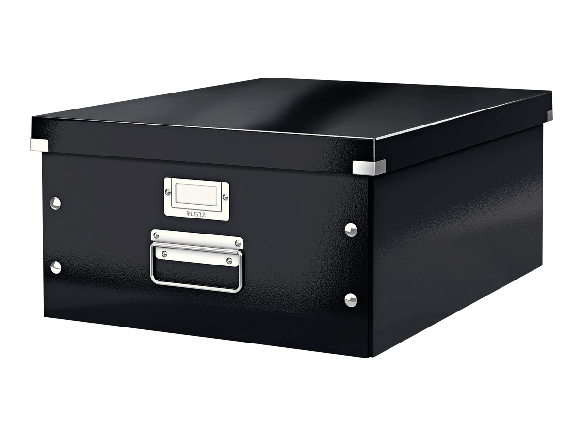 LEITZ Click & Store Aufbewahrungsbox 36,0 l schwarz 36,9 x 48,2 x 20,0 cm LEITZ Click & Store Aufbewahrungsbox 36,0 l schwarz 36,9 x 48,2 x 20,0 cm