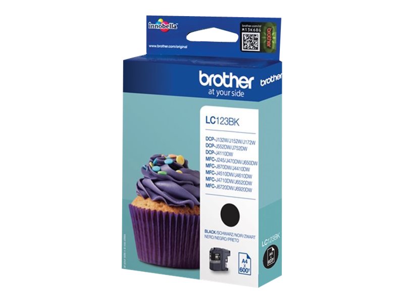 Brother Tinte LC-123BK schwarz