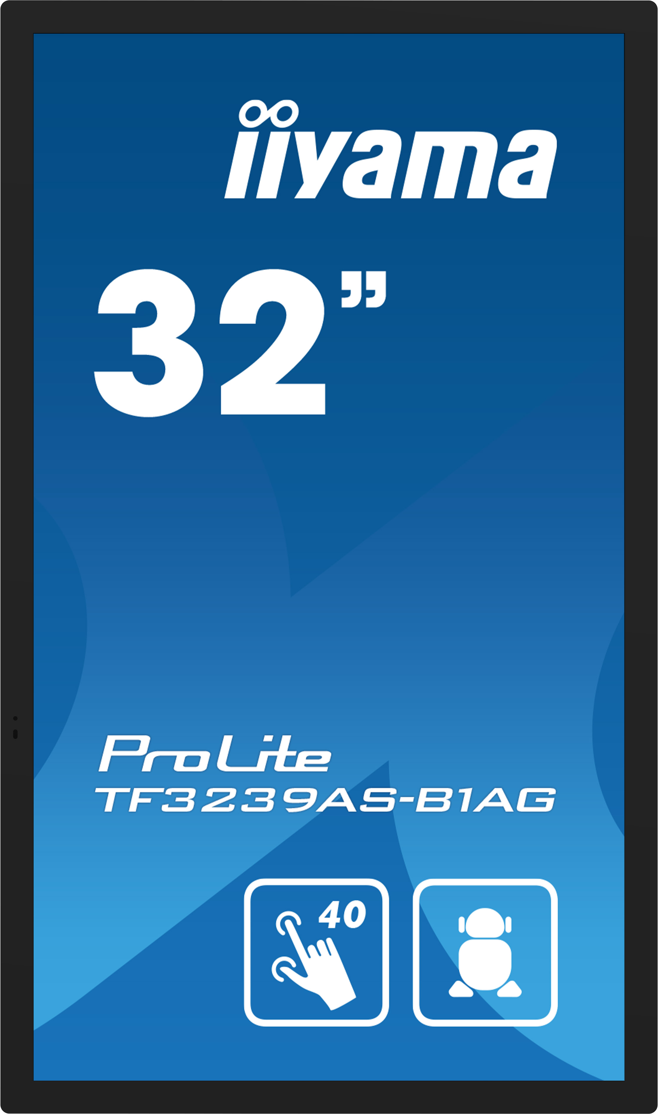 IIYAMA 800cm 315 TF3239ASB1AG 169 MTouch 2xHDMIDP