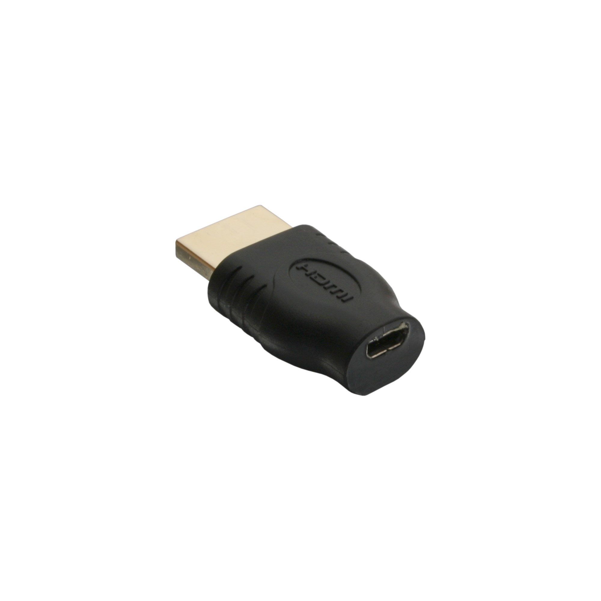 INLINE HDMI Adapter A Stecker auf Micro HDMI D Buchse vergoldete Kontakte