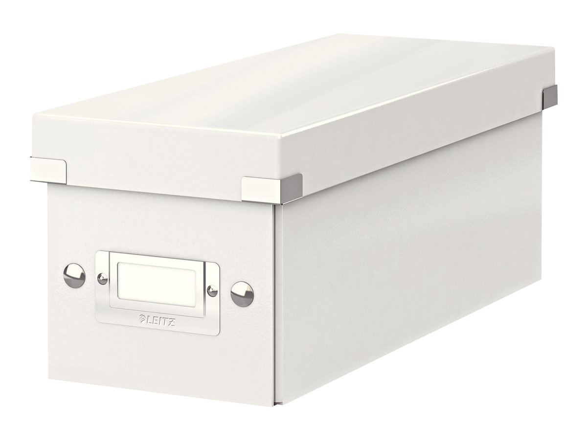 LEITZ CD-/DVD-Box Click & Store weiss, 1 St. LEITZ CD-/DVD-Box Click & Store weiss, 1 St.