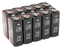 10 ANSMANN Batterien INDUSTRIAL E-Block 9,0 V