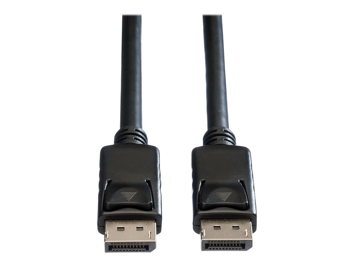 ROLINE DisplayPort Kabel DP ST - ST schwarz 2m ROLINE DisplayPort Kabel DP ST - ST schwarz 2m