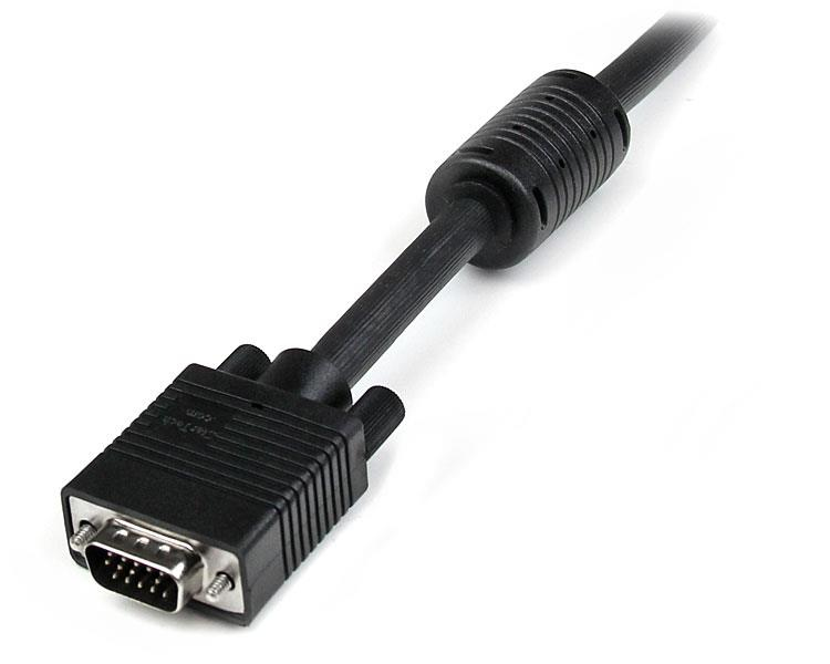 STARTECHCOM 10m Coax High Resolution Monitor VGA Cable HD15 MM