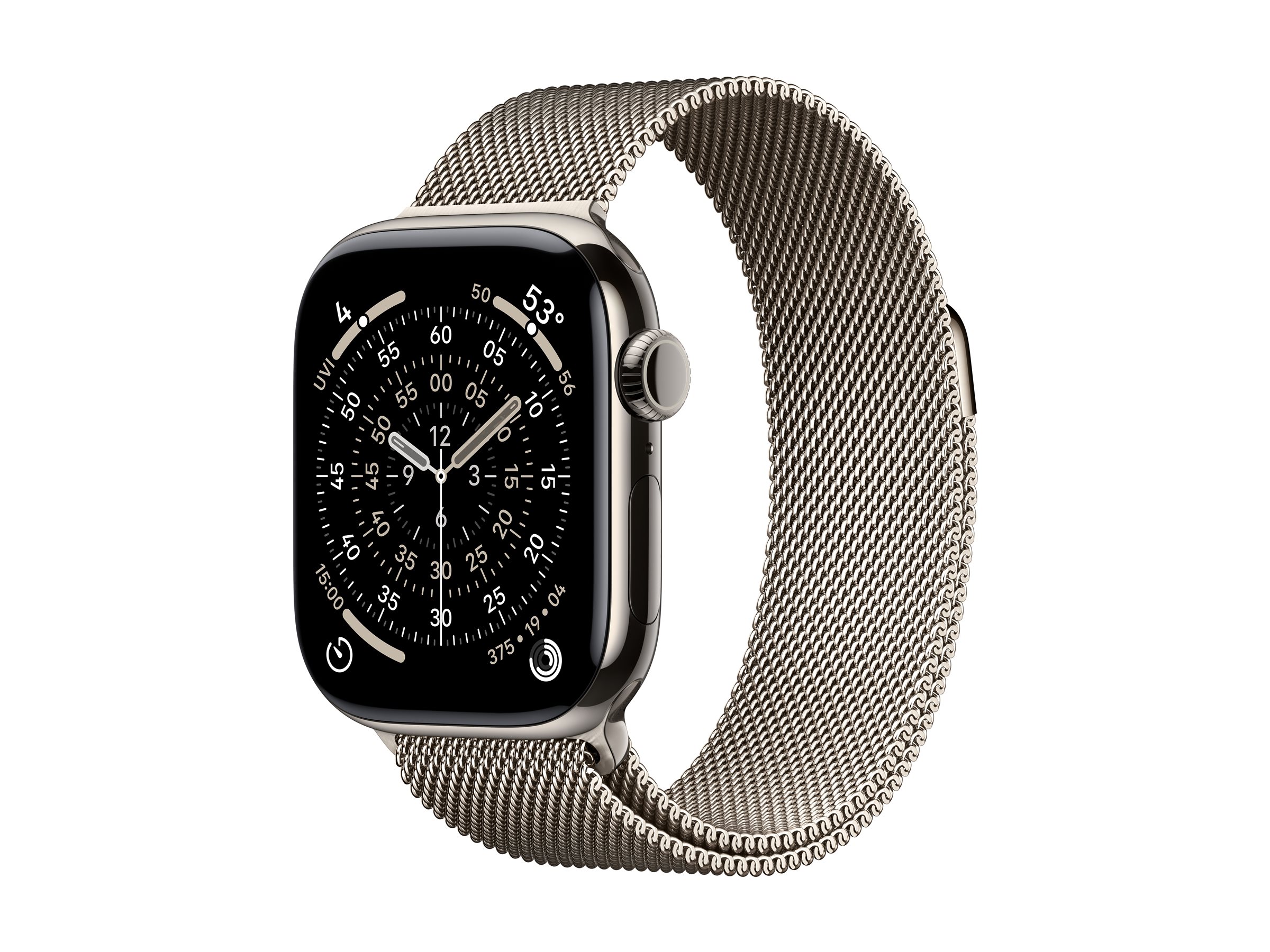 APPLE Watch Series 11 GPS + Cellular 42mm Natural Titanium Case with Natural Milanese Loop APPLE Watch Series 11 GPS + Cellular 42mm Natural Titanium Case with Natural Milanese Loop