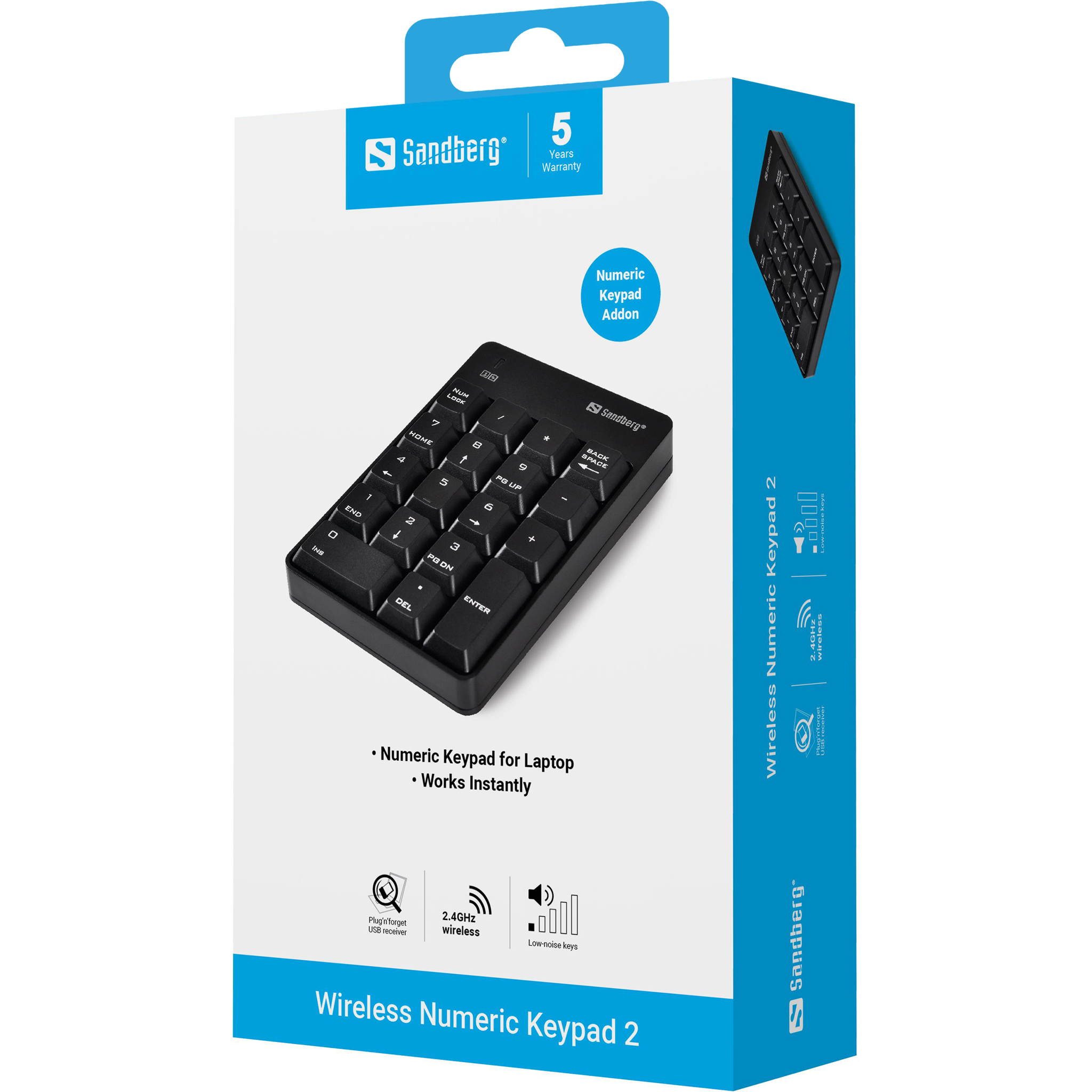 SANDBERG Wireless Numeric Keypad 2