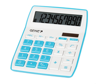 GENIE 840B Tischrechner weiss/blau GENIE 840B Tischrechner weiss/blau