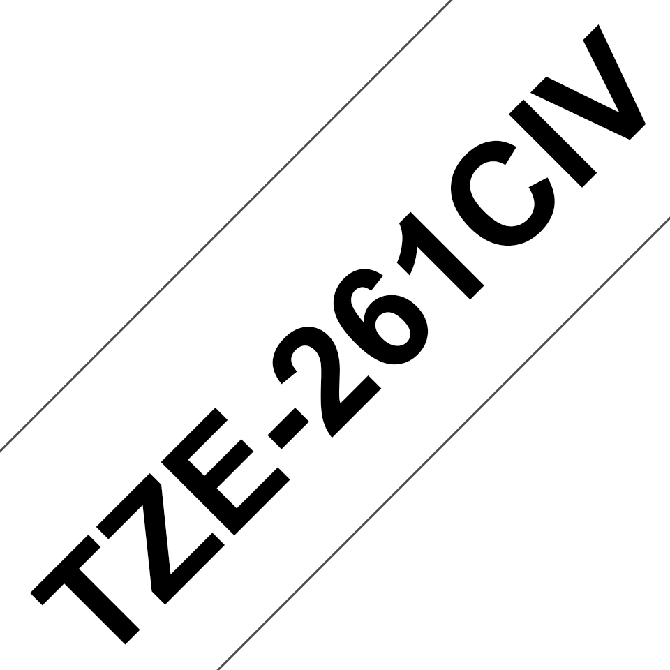 TZE261CIV BROTHER PT Schriftband 36mm