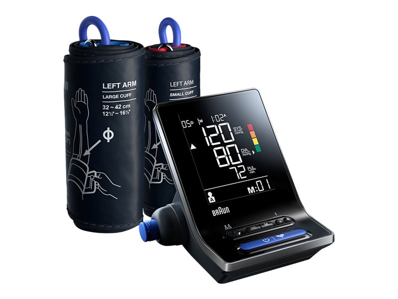 Braun BUA6350EU ExactFit 5 Connect Intelligentes Blutdruckmessgeraet