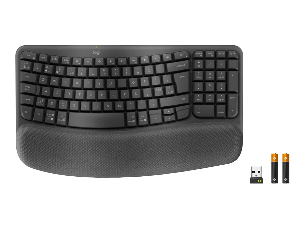 920-012327 LOGITECH Wave Keys Tastatur