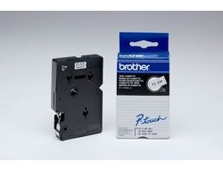 Brother Schwarz, weiß - Rolle (0,9 cm) 1 Kassette(n) laminiertes Band