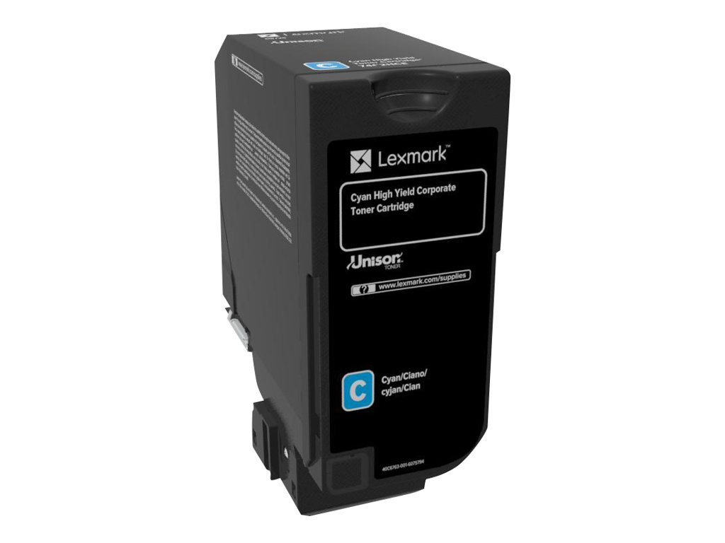 74C2HCE LEXMARK CS72x Toner cyan 74C2HCE LEXMARK CS72x Toner cyan