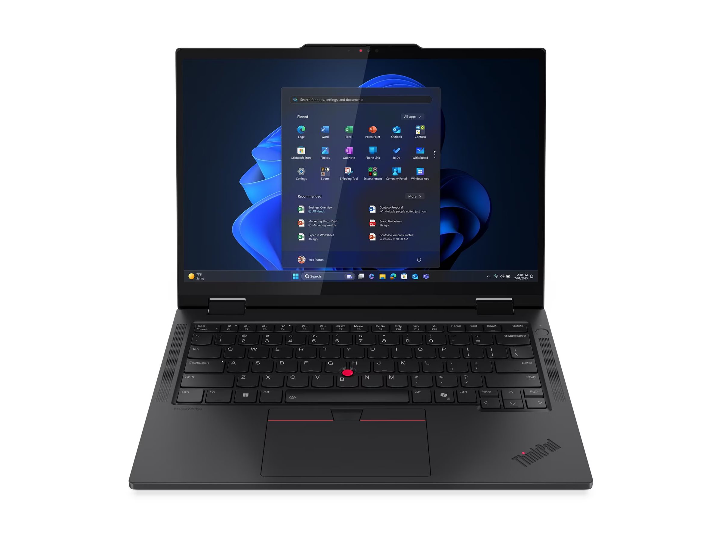 LENOVO ThinkPad T14s 2in1 G1 Intel Core Ultra 5 225U 35,56cm 14Zoll WUXGA 16GB 512GB SSD UMA W11P Ready 4G AI PC Black TopSeller