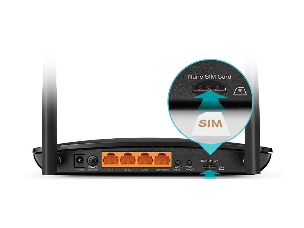 TP-LINK AC1200 4G+ CAT6 WLAN ROUTER