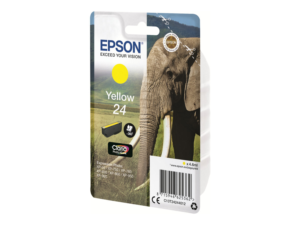 EPSON 24 / T2424  gelb Druckerpatrone