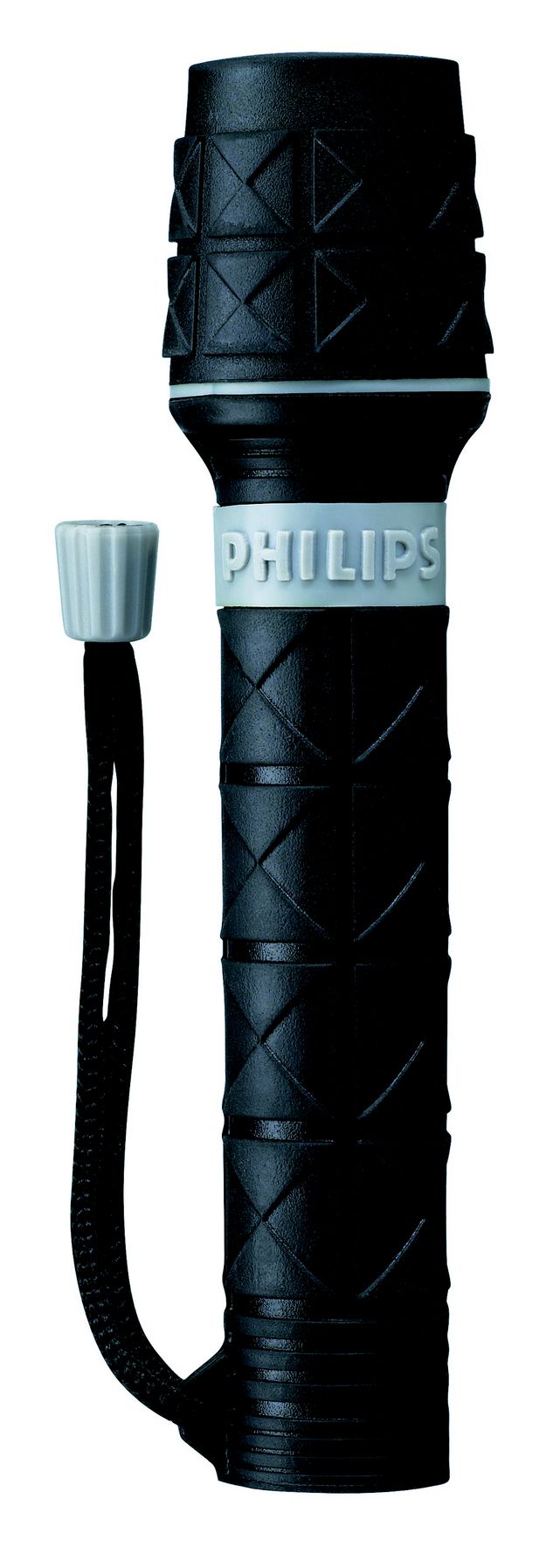 Philips LightLife Taschenlampe SFL336110 HandBlinklicht Schwarz Gummi 24 V KPR104 AALR6 Alkaline