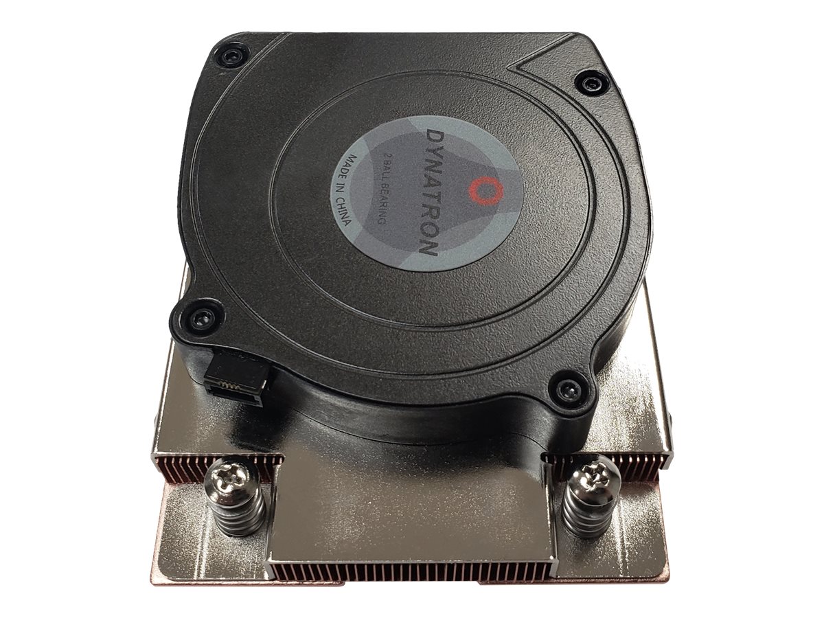 DYNATRON A45 AMD AM4 AM5 Kuehler 1U Kuehlkoerper aus Kupfer mit Vapor Chamber Aktiv mit PWM und bis zu 105W TDP
