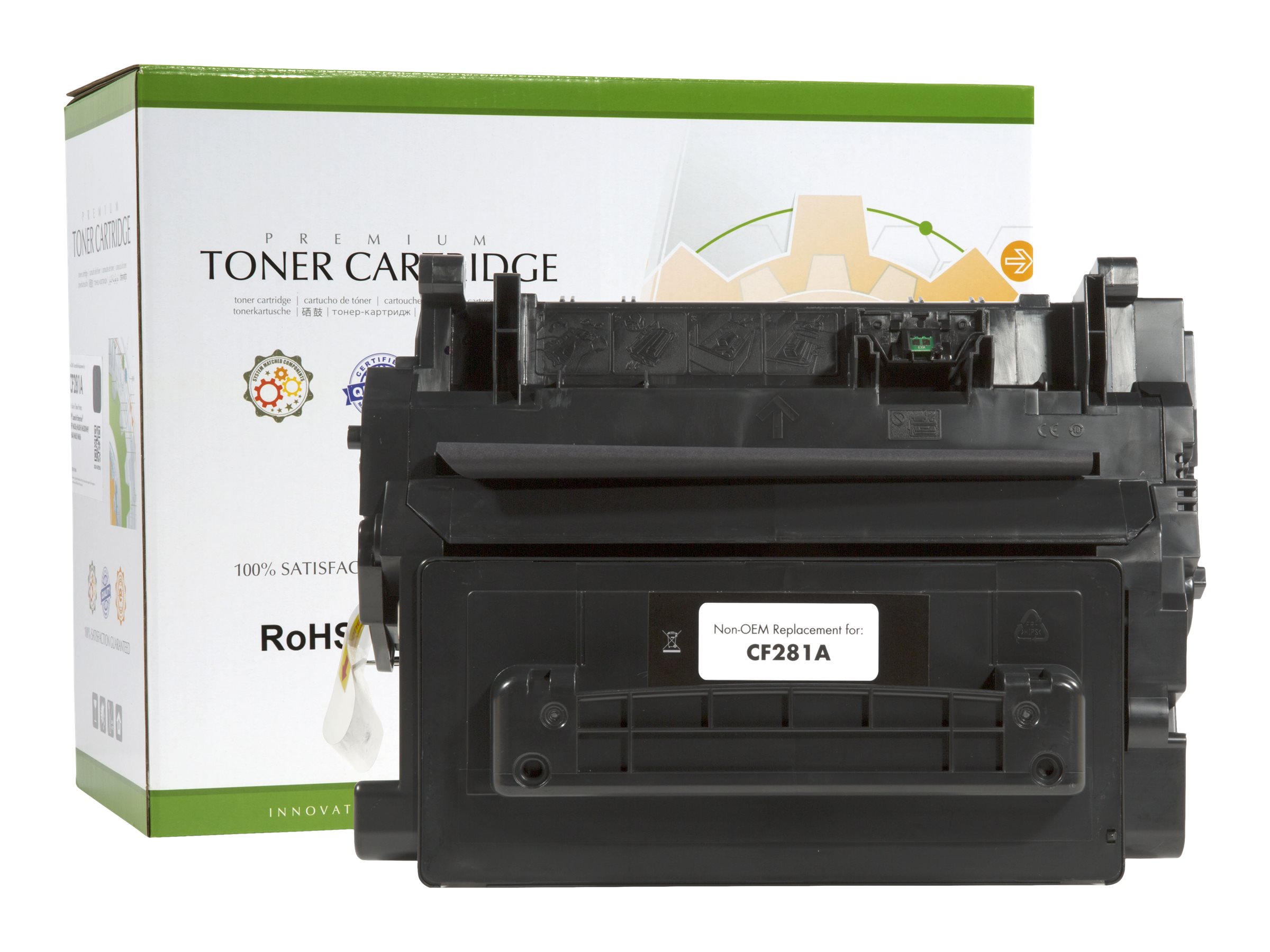 STATIC Toner cartridge compatible with HP CF281A black compatible 10.500 pages