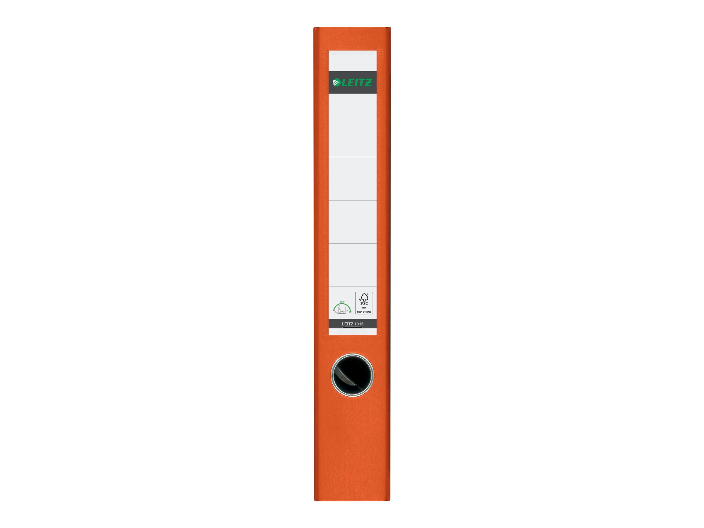 LEITZ 1015 Ordner orange Kunststoff 5,2 cm DIN A4