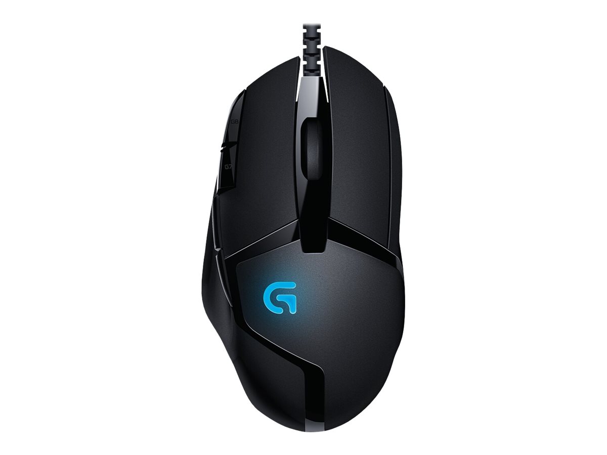 LOGITECH Hyperion Fury G402 Mouse right-handed 8 buttons wired USB LOGITECH Hyperion Fury G402 Mouse right-handed 8 buttons wired USB