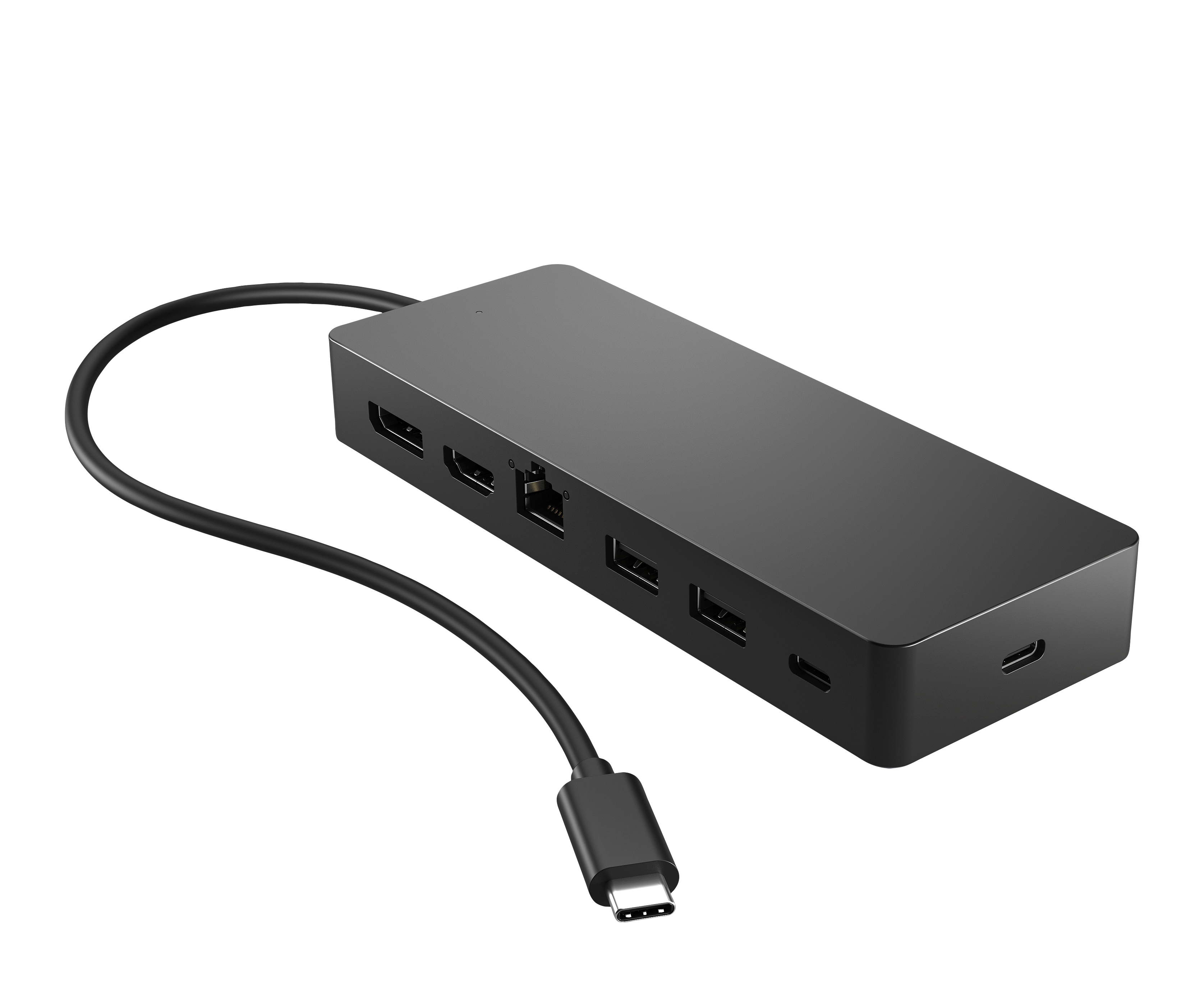 HP Universal USBC Multiport Hub 1xHDMI 1xDisplayPort 12 2xUSBA 1xUSBC 1xUSBC passthrough port 1xRJ45 SmartBuy