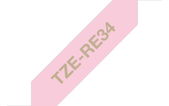 TZERE34 BROTHER PT Schriftband 12mm gold