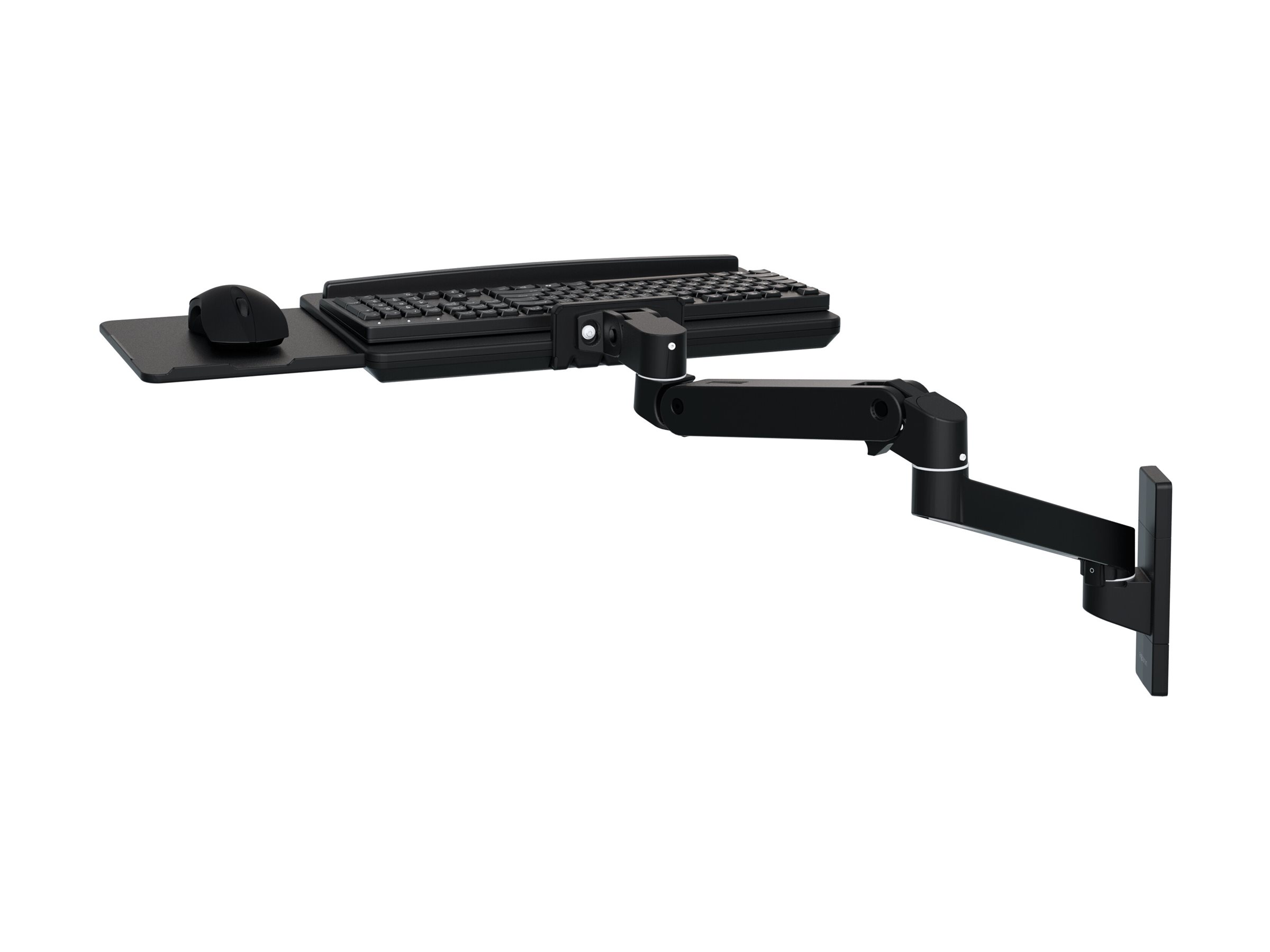 ERGOTRON LX Pro Tastaturarm für die Wand, Constant Force Technologie, Schwarz