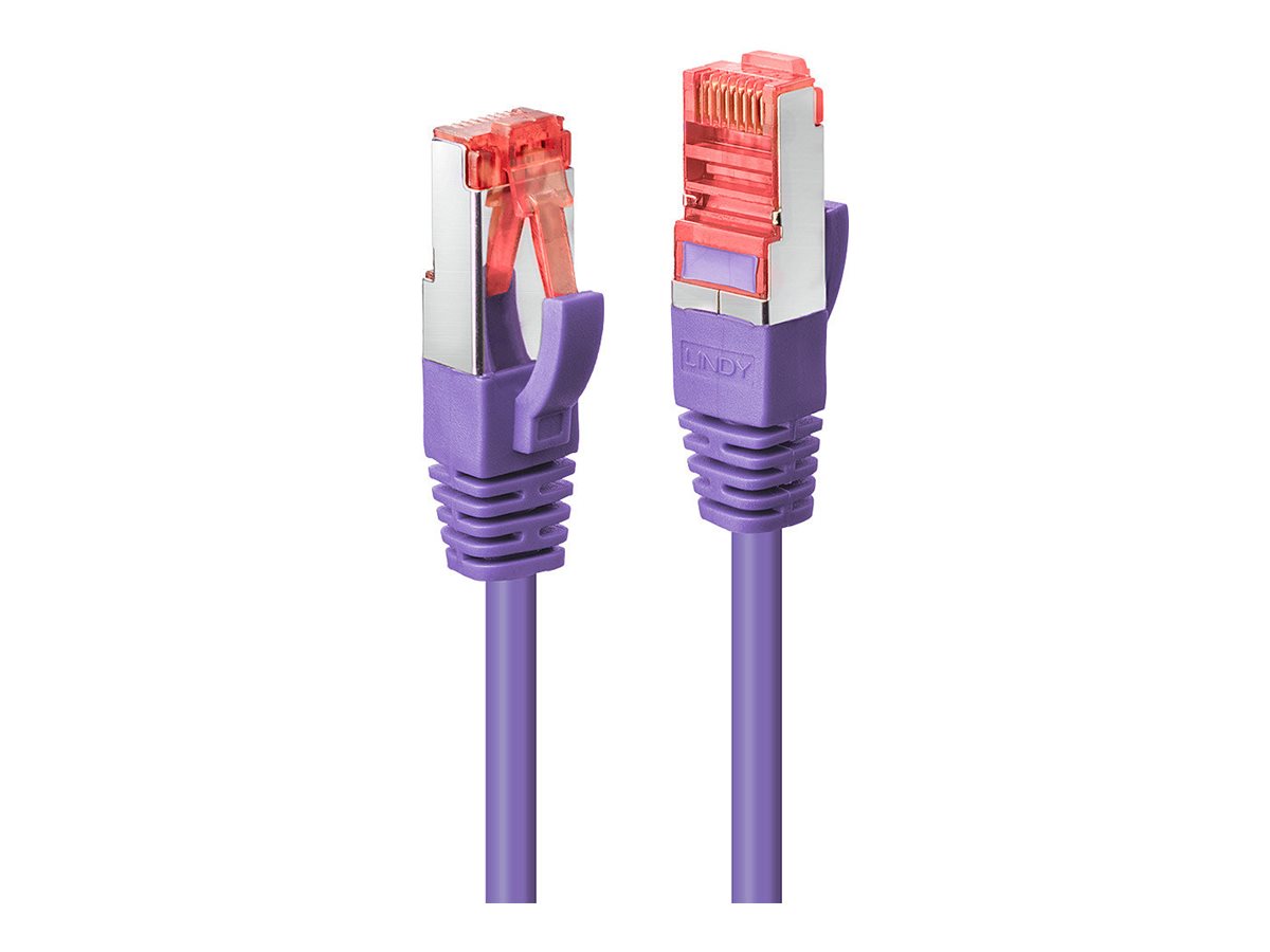 LINDY Cat.6 S/FTP Kabel, violett, 3m Patchkabel LINDY Cat.6 S/FTP Kabel, violett, 3m Patchkabel