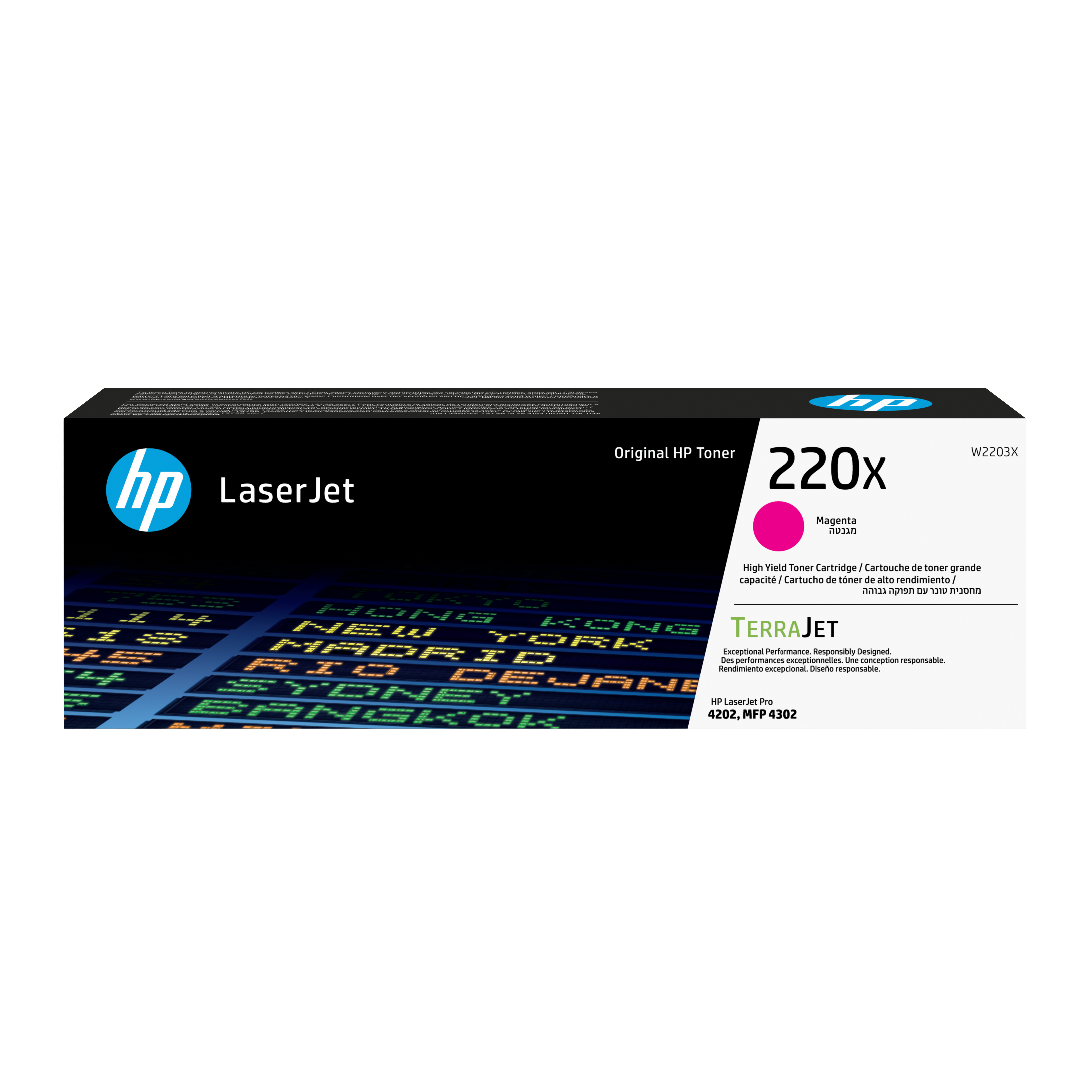 HP 220X W2203X magenta Tonerkartusche