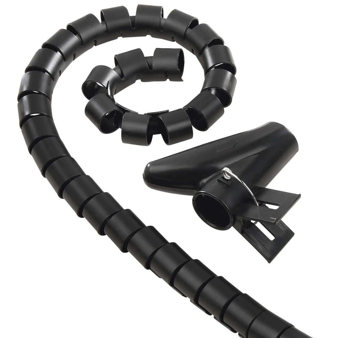 hama Kabelschlauch 2,5 m schwarz