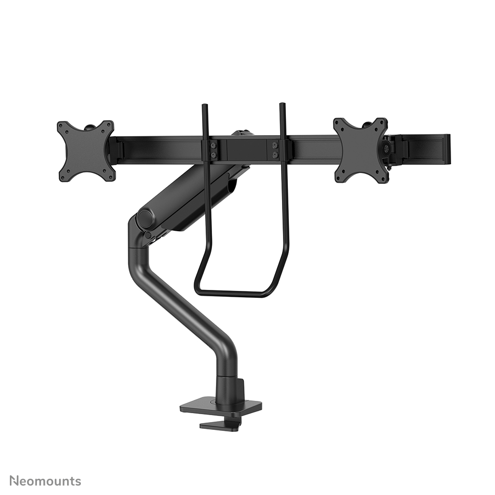 NEOMOUNTS Next One Desk Mount double display crossbar topfix clampgrommet