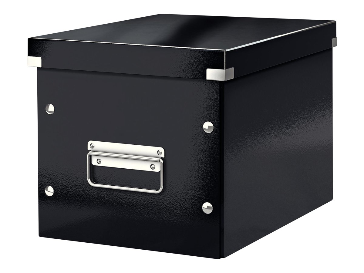LEITZ Click & Store Aufbewahrungsbox 10,0 l schwarz 26,0 x 26,0 x 24,0 cm LEITZ Click & Store Aufbewahrungsbox 10,0 l schwarz 26,0 x 26,0 x 24,0 cm