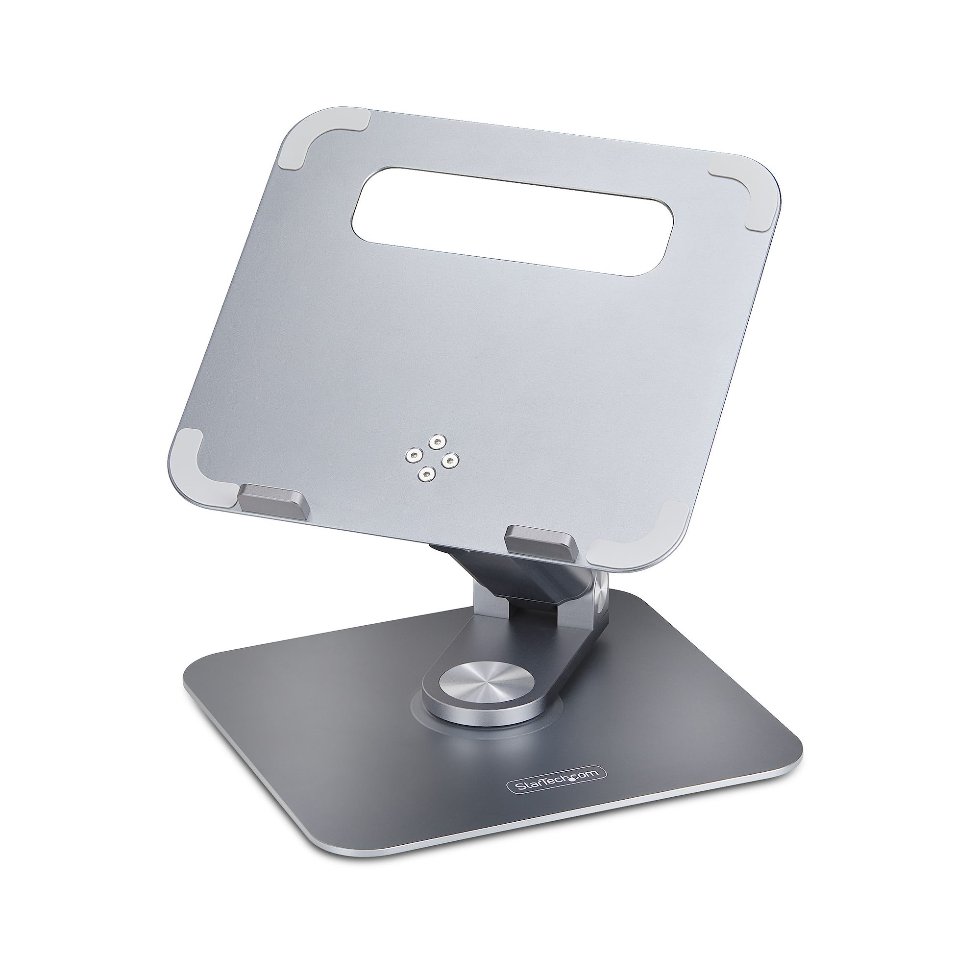 STARTECHCOM Ergonomischer Hoehenverstellbarer Laptopstaender DrehNeigbar Tragbar LaptophalterungNotebookstaender bis 5kg