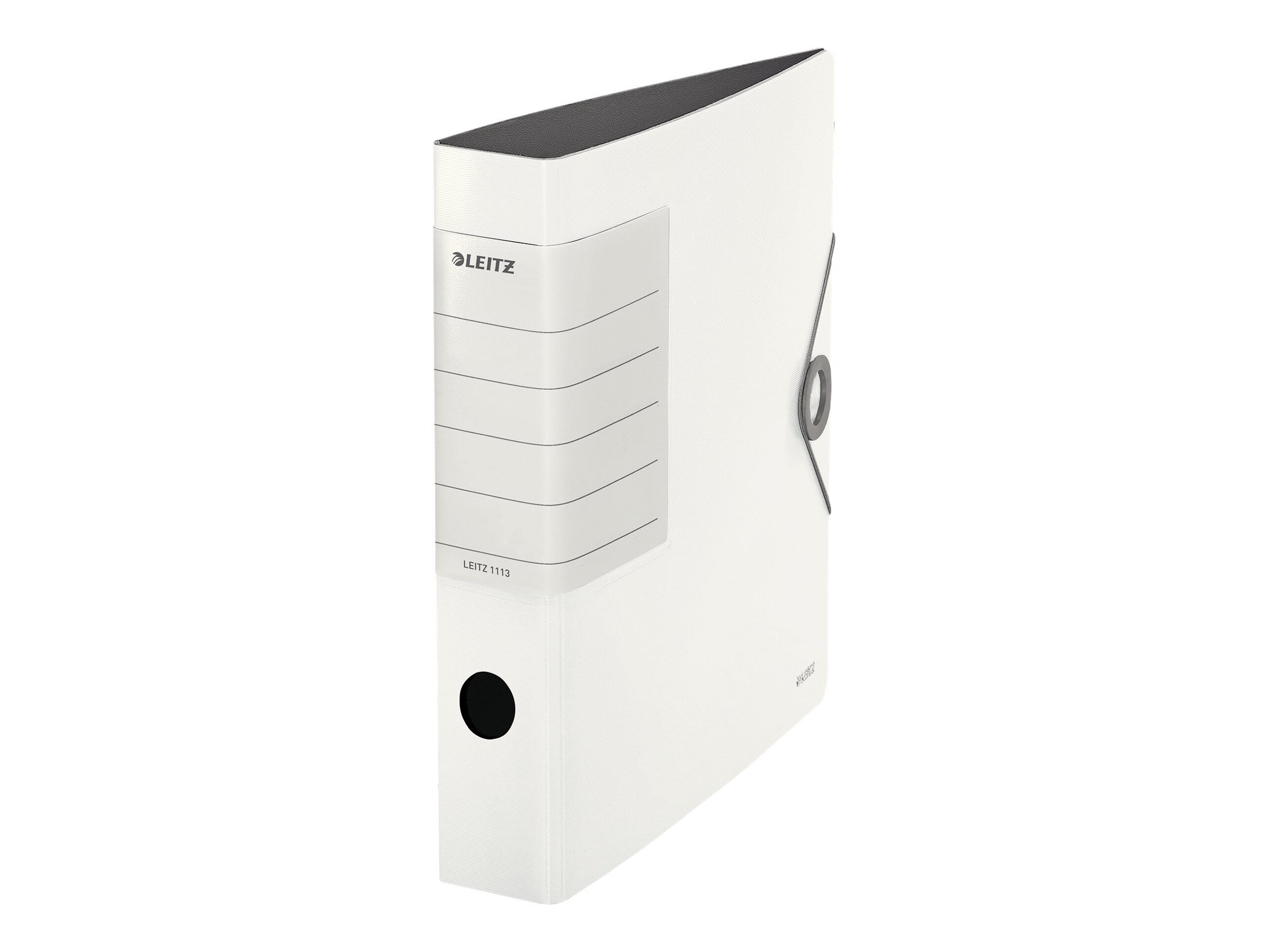 LEITZ Solid 1113 Ordner weiss Kunststoff 6,2 cm DIN A4