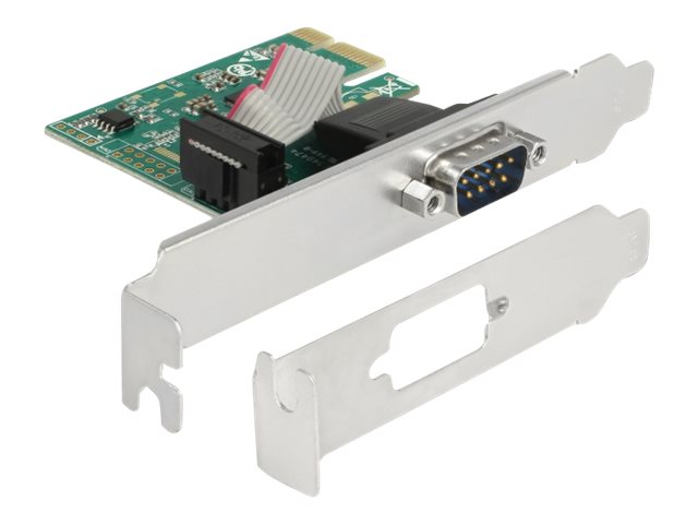 Delock PCIe x1 Seriell 1x + Low profile