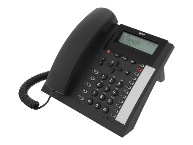 tiptel 1020 Schnurgebundenes Telefon schwarz tiptel 1020 Schnurgebundenes Telefon schwarz