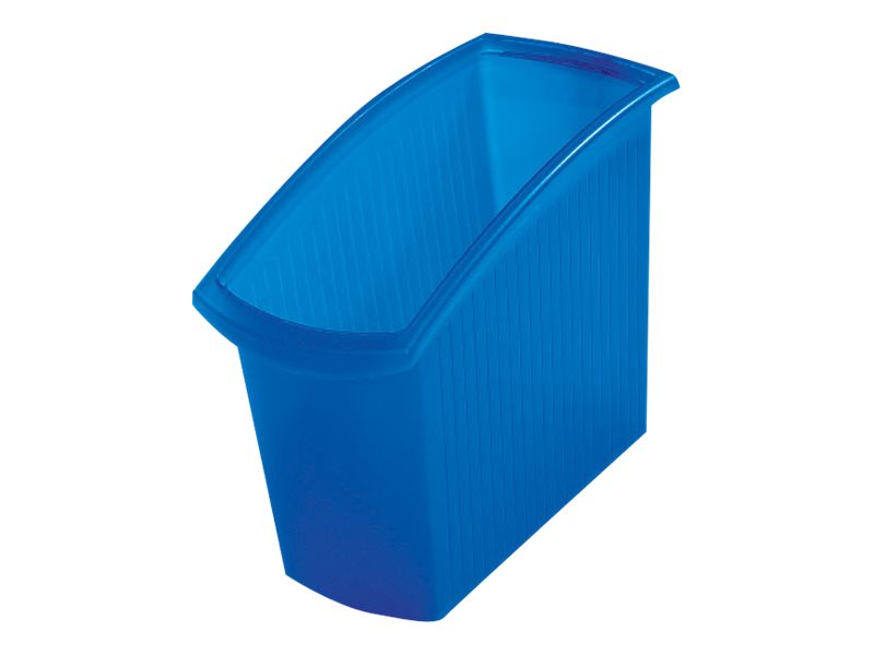 HAN MONDO  Papierkorb 18,0 l blau, transluzent