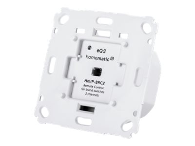 Homematic IP Wandtaster für Markenschalter – 2-fach Homematic IP Wandtaster für Markenschalter – 2-fach