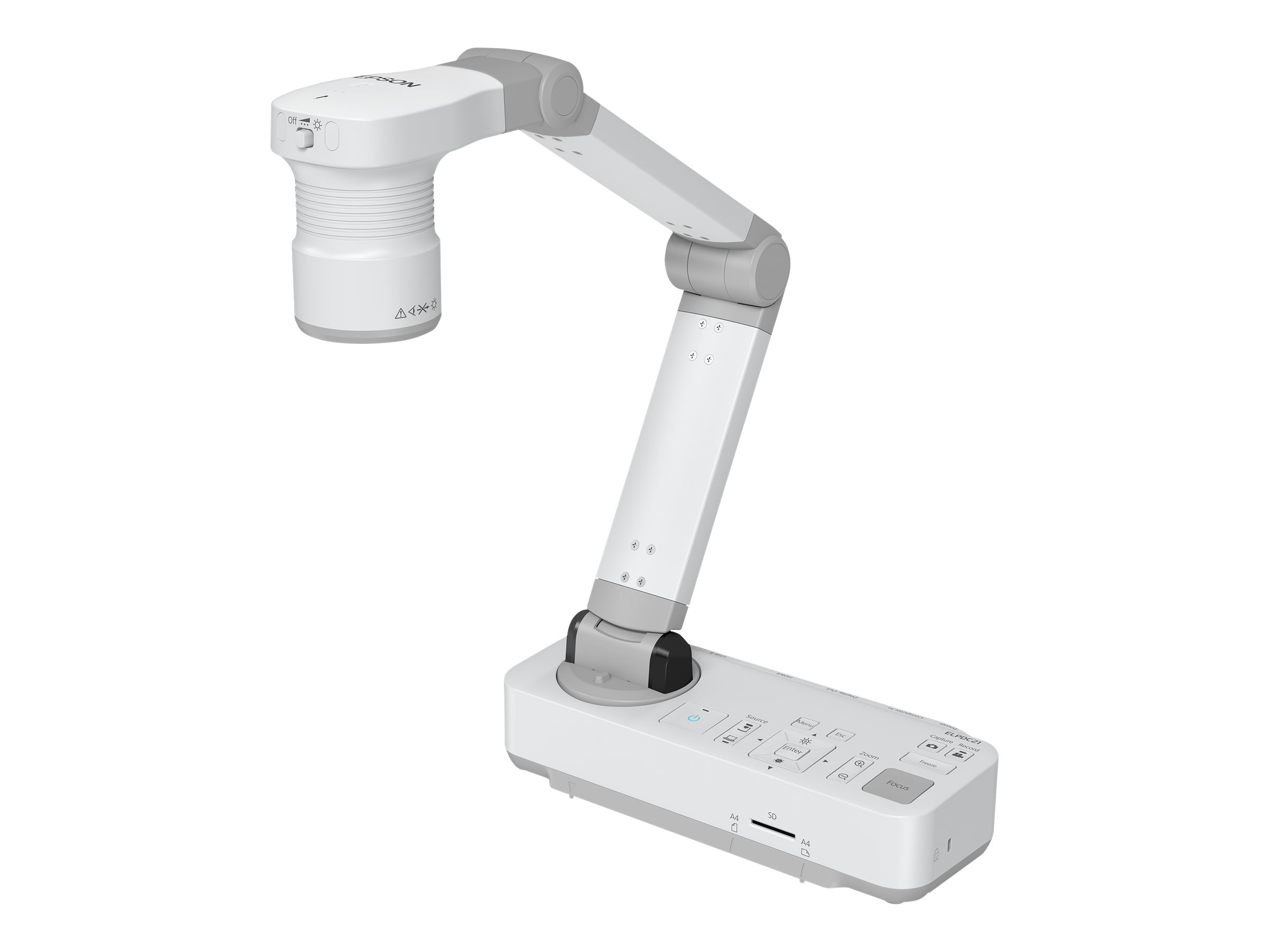 EPSON ELPDC21 Dokumentenkamera für Projektoren 2 Mio Pixel 10x digitaler Zoom 10x optischer Zoom EPSON ELPDC21 Dokumentenkamera für Projektoren 2 Mio Pixel 10x digitaler Zoom 10x optischer Zoom
