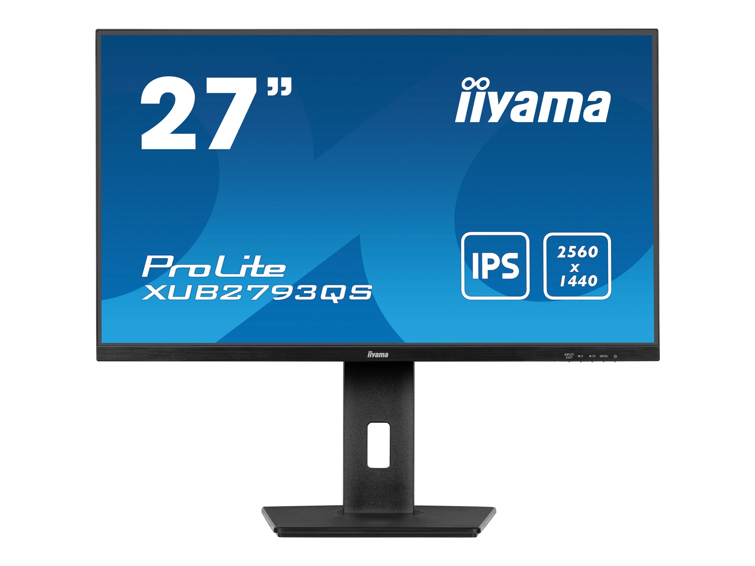 IIYAMA XUB2793QS-B7 68,58cm 27Zoll 2560x1440 300cd/m2 1ms HDMI DP IIYAMA XUB2793QS-B7 68,58cm 27Zoll 2560x1440 300cd/m2 1ms HDMI DP