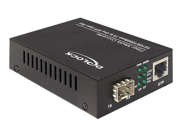 Delock Medienkonverter 1000BaseT zu SFP