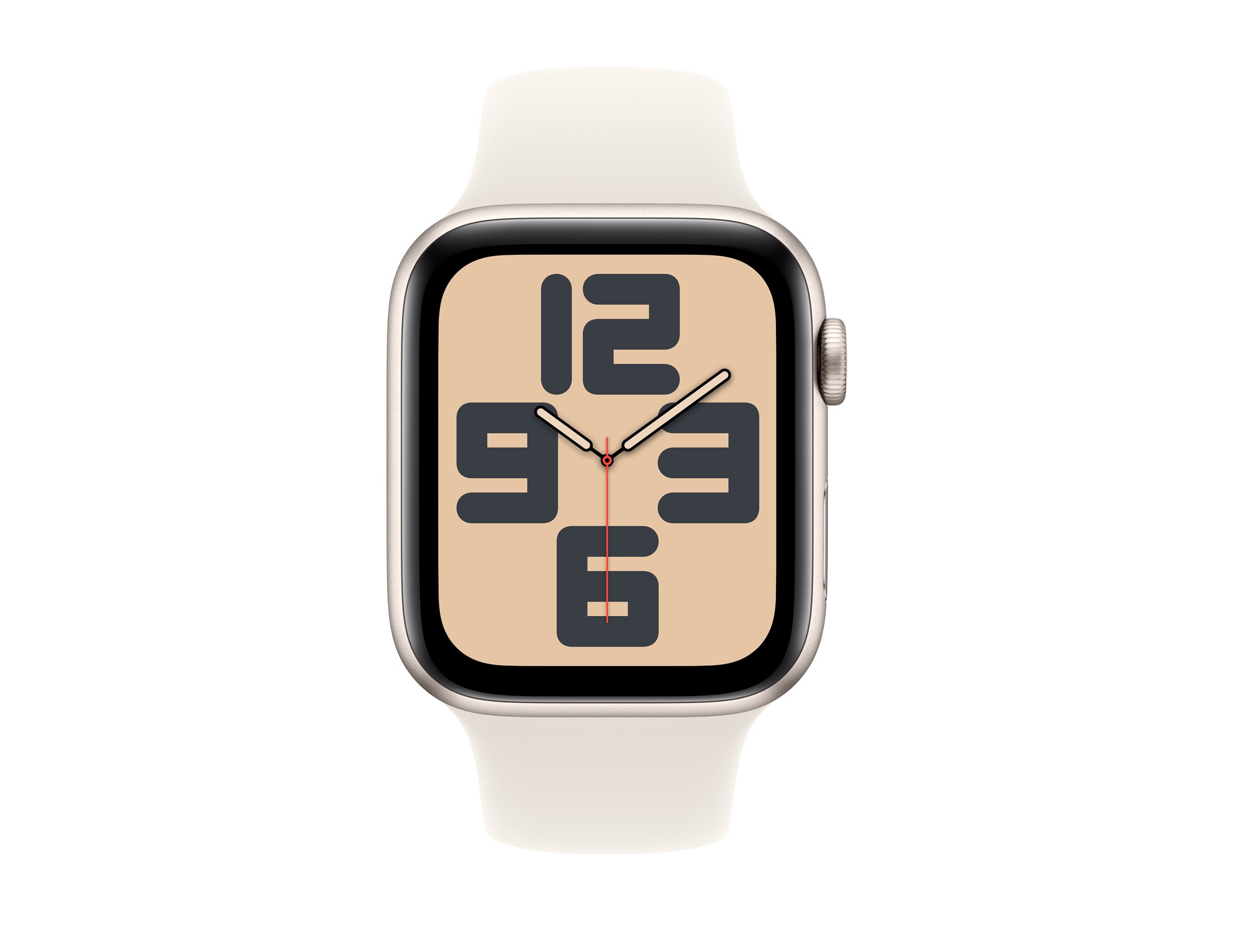 APPLE Watch SE GPS 40mm Starlight Aluminium Case with Starlight Sport Band - S/M